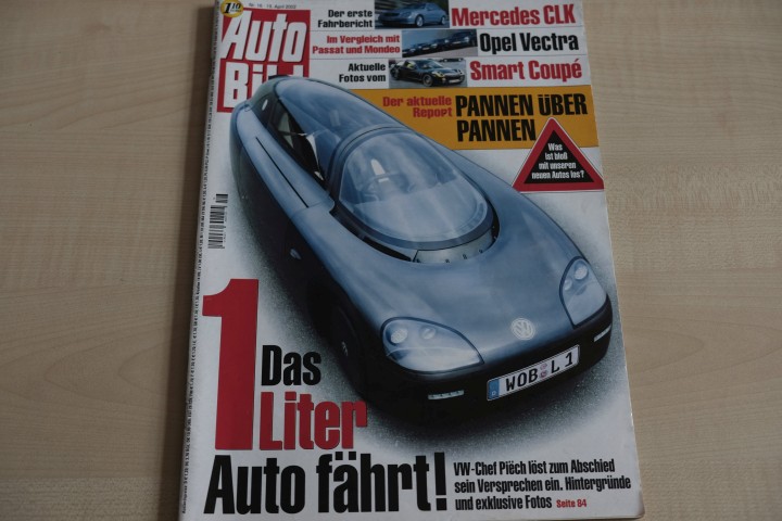 Deckblatt Auto Bild (16/2002)